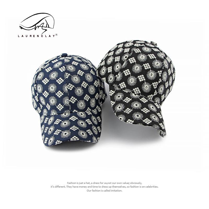 Китайская вышивка личности Винтажная мода Кепка для бейсбола с жестким верхом Женская уличная солнцезащитная кепка с козырьком Кепка Мужская волна