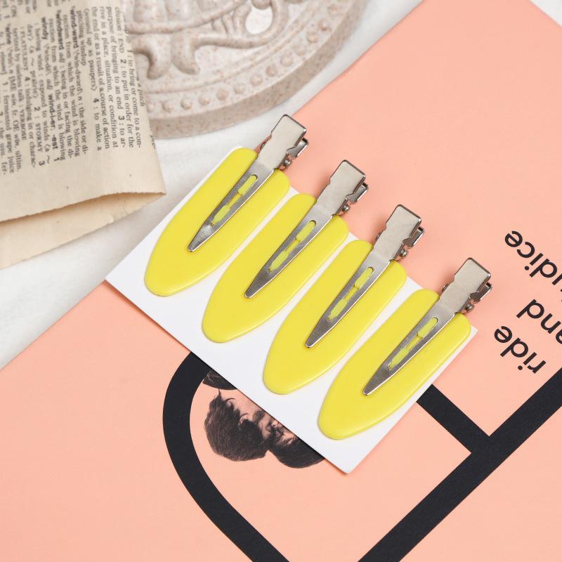 Acetate Hair Clip Women's Summer Side Hair Clip Duck Beak Clip Makeup Bangs Hair Clip Tiara