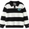 BalaOne Kids' Color-Block Striped Sweater