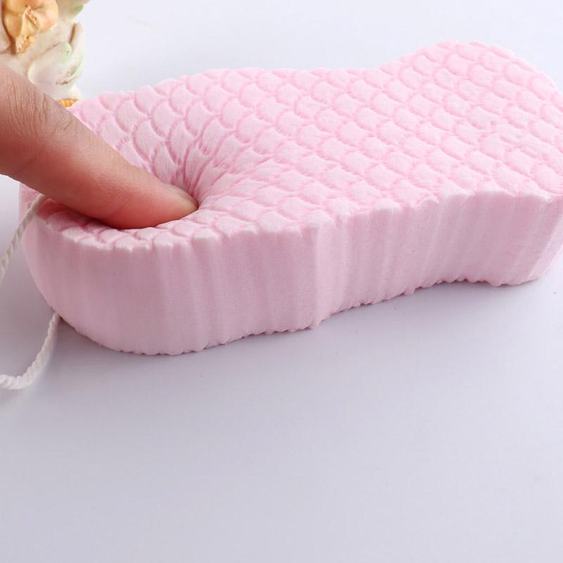Soft Sponge Body Scrubber Bath Exfoliating Scrub Sponge Shower Brush Cleaner