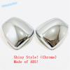 Shiny / Carbon Fiber Auto Styling Wing Case Rearview Mirror Protector Shell Cover Trim For VOLVO XC40 2018 - 2024 Accessories