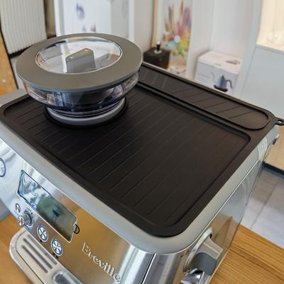 Силиконовый коврик Leeseph для кофемашины Breville 870/880/878, противоскользящий пылезащитный коврик для столешницы, кухонные принадлежности