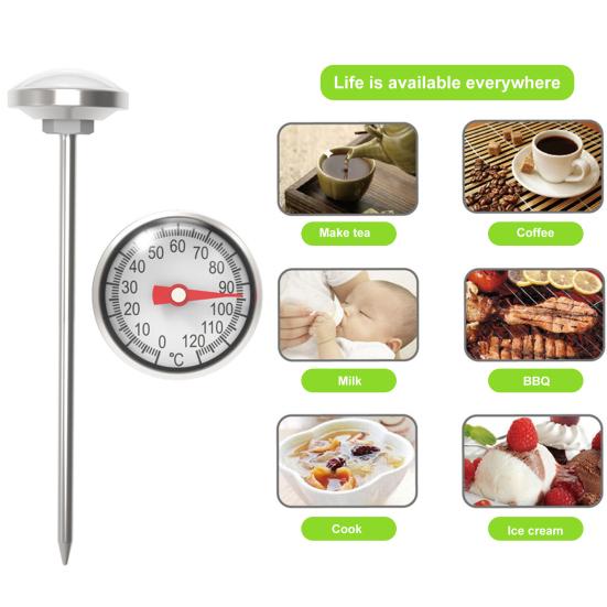 Practical High Temperature Resistant Measurement Portable Barbecue Meat Food Temperature Monitor Kitchen Supply Barbecue Thermometer