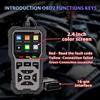 Проводной диагностический инструмент OBD2 V539 с цветным меню, просмотром неисправностей и проверкой аккумулятора для устранения неисправностей и регулярного обслуживания автомобиля в гараже
