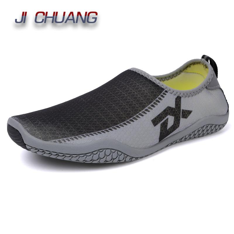 Горячая Распродажа Широкий Носок Мужские Обувь для Воды Антискользящие Пляжные Сандалии Река Море Минималистичные Аквашузы для Мужчин Обувь для Плавания