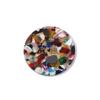 Custom Logo Multi-color Portable Round Makeup Mirror with Vinegar Design