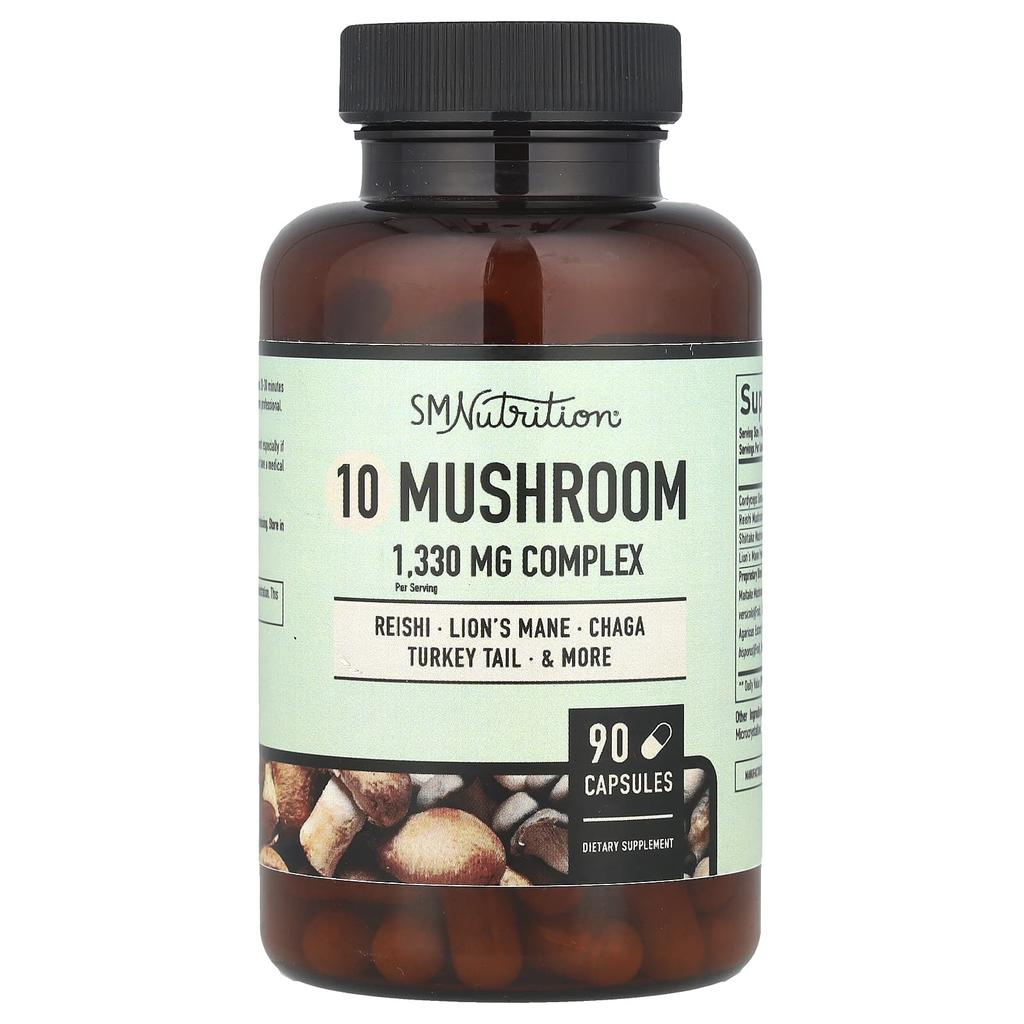 10 Mushroom Complex, 90 Capsules