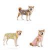 Cotton Dog Recovery Suit Cartoon Animal Print Dog Jumpsuit Sleeveless Design Breathable Dog Sterilization Suit
