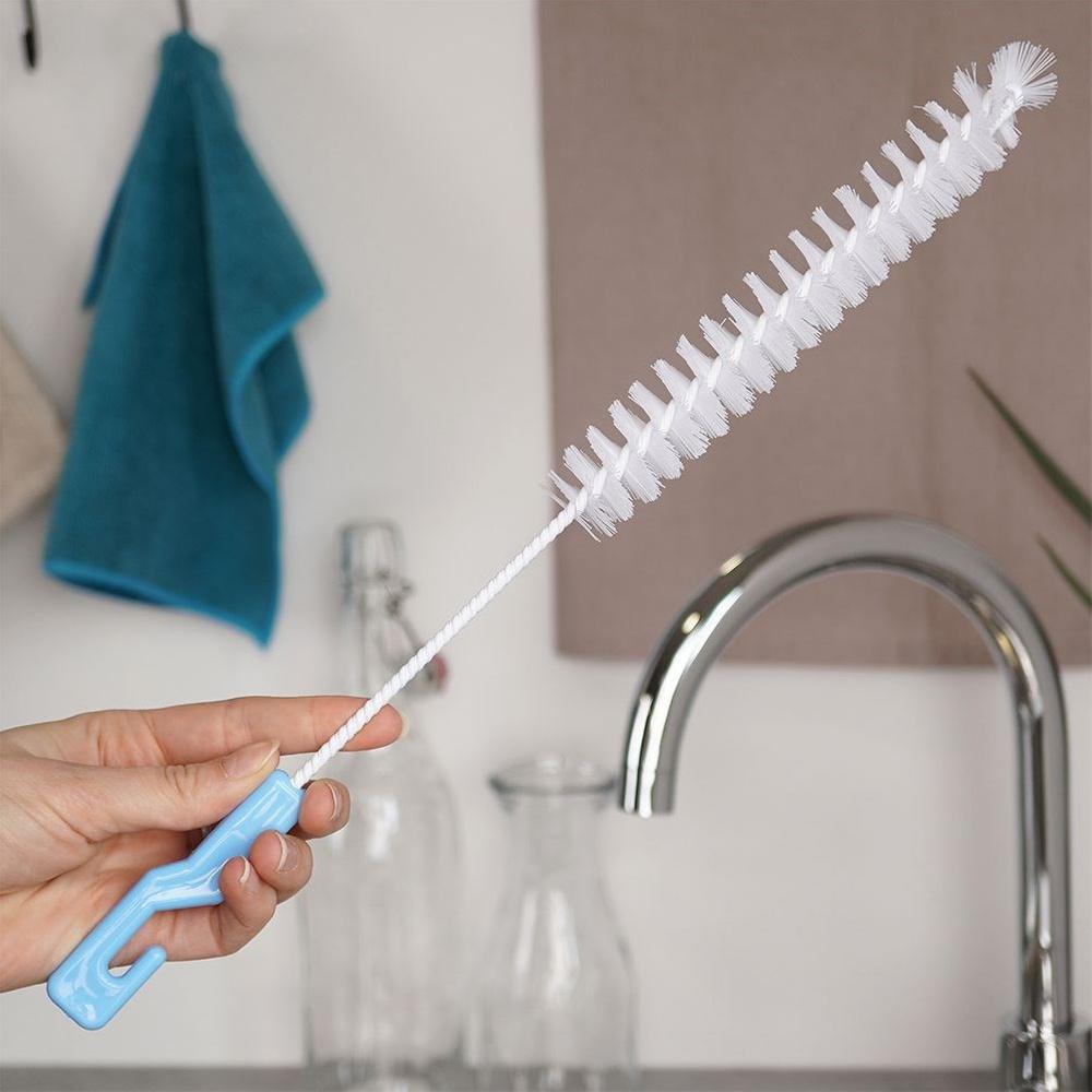 Orion Narrow Bottle Cleaning Brush 35.5 cm x 2.5 cm for Bottles, Vases and Straws