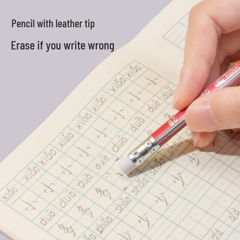 Deli Classic Triangular 2B Pencils with Eraser, 50-Count