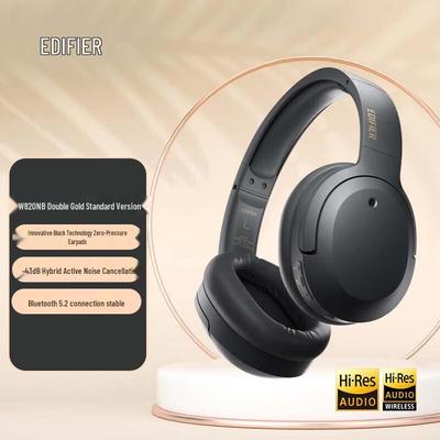 Edifier W820NB Двойные Золотые Наушники Bluetooth Накладные с ANC