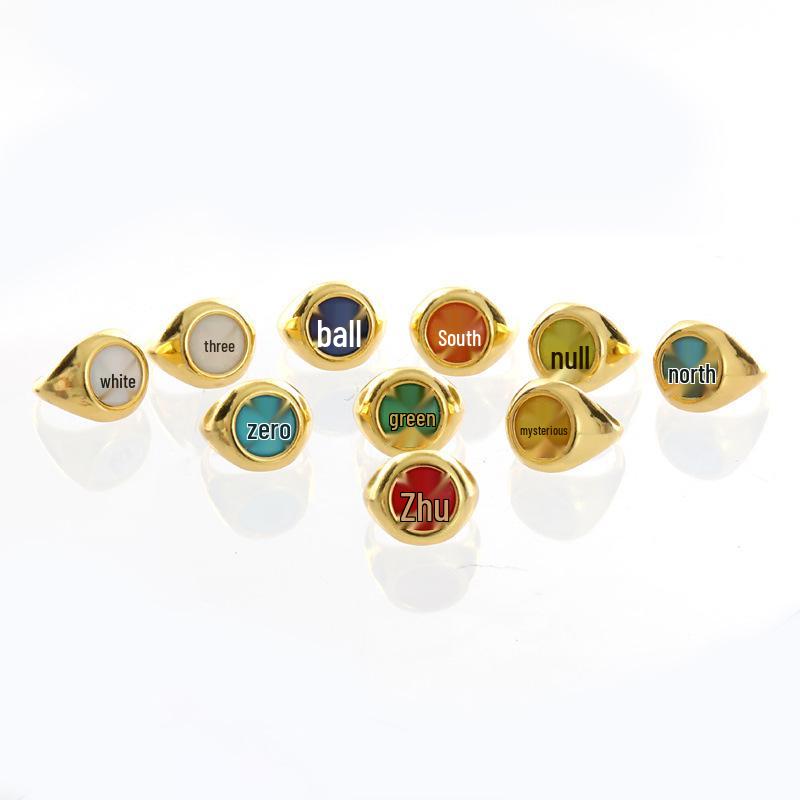 Naruto Akatsuki Itachi Deidara Pain Sasori Orochimaru Ring Set - Anime Accessories