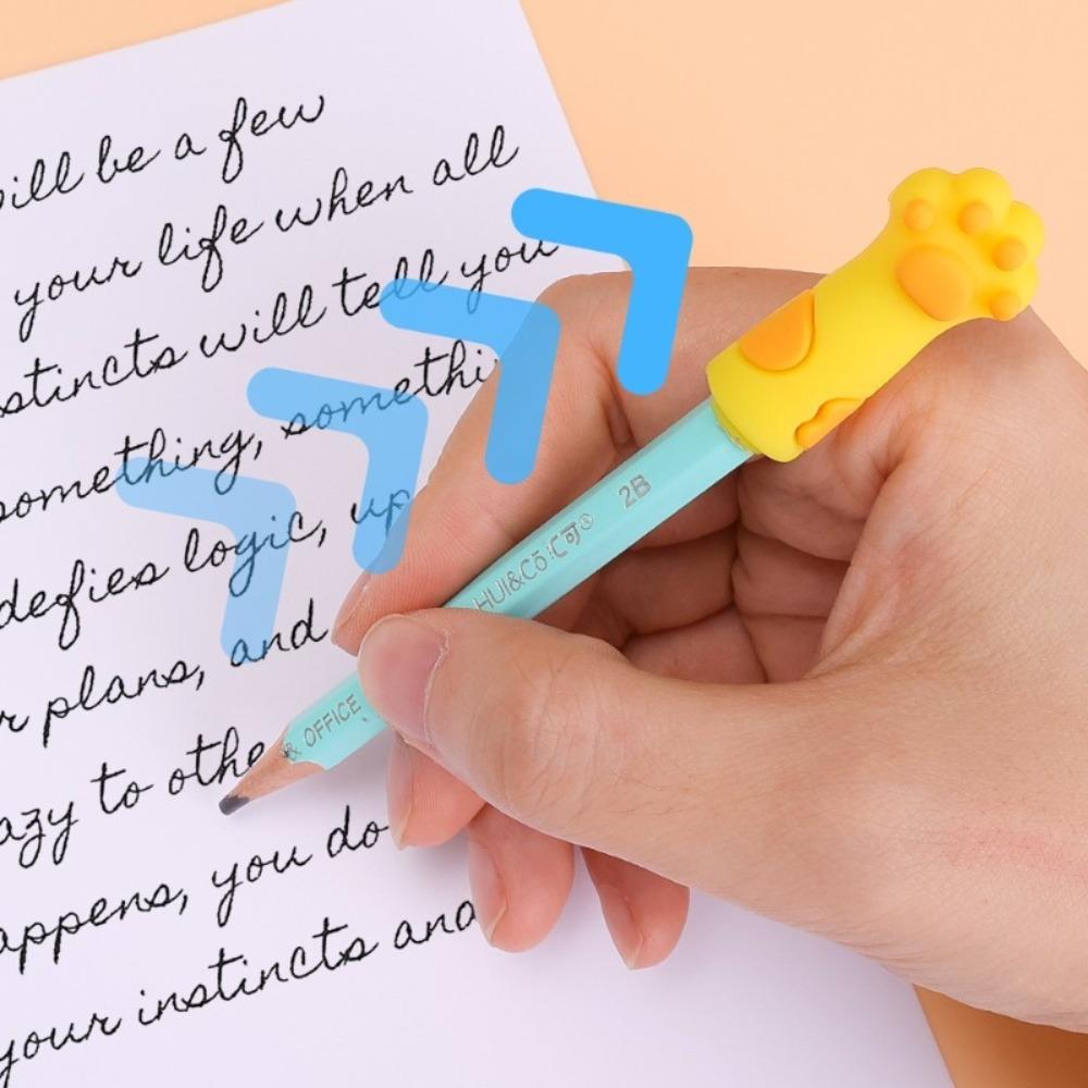 Silica Gel Pencil Protective Cover Cute Pencil Extender New Pen Cap