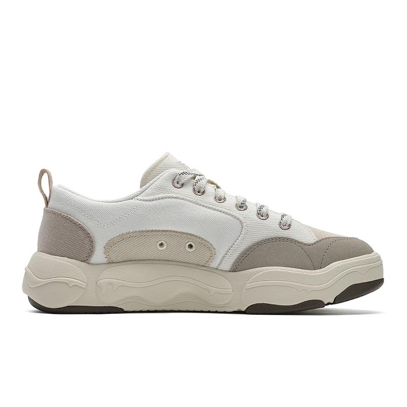 Fila Burger Повседневные Удобные Универсальные Низкие парусиновые кеды Мужские кроссовки Белые Желтые F12M532301FGS