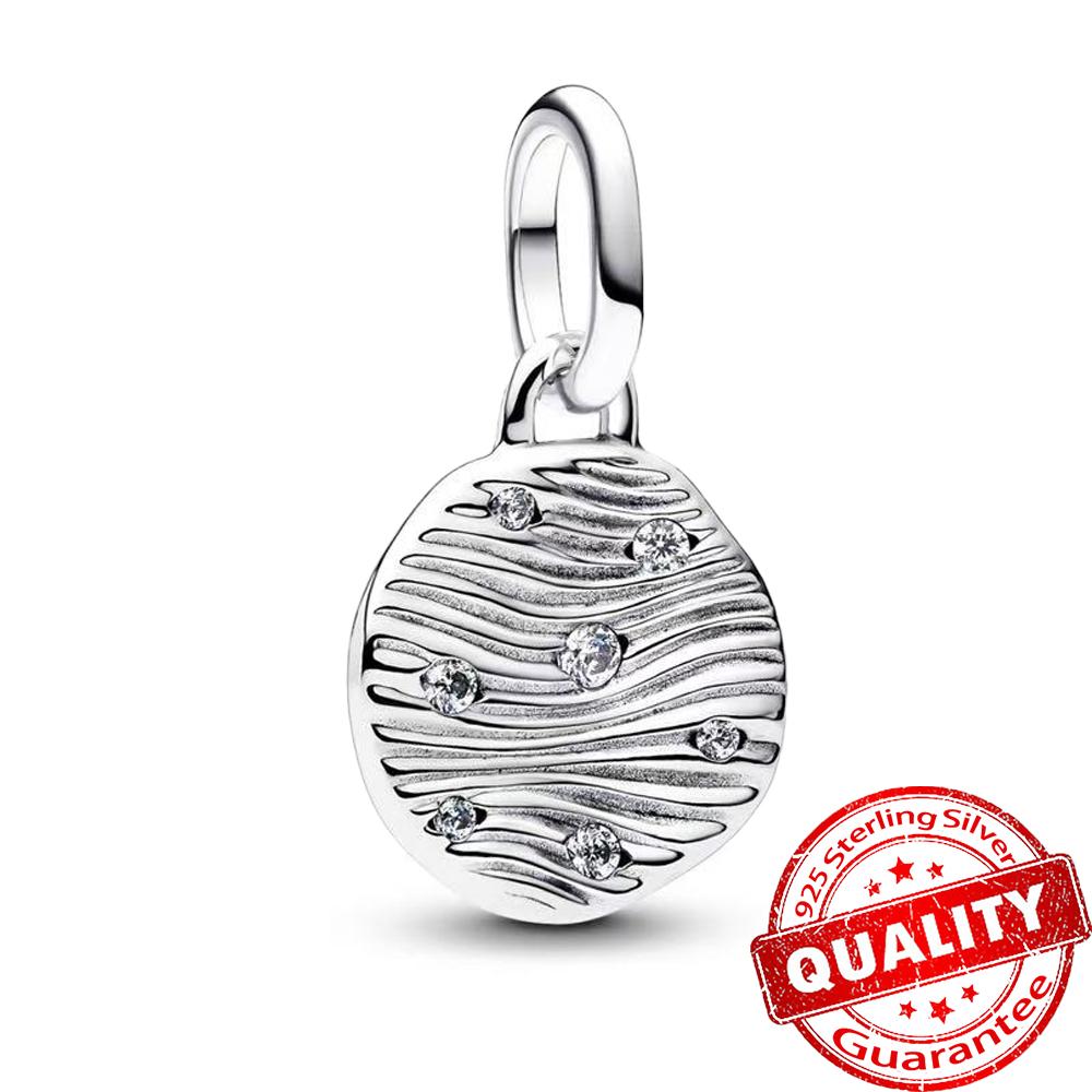 Sparkling Copper Crab Colourful Starfish Shell Conch Dangle Charm Fit Original Bracelet Diy Jewelry Accessories