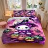 3pcs Witch Kitty Bedding Set. Soft and Comfortable with No Core Included (1x Duvet Cover + 2x Pillow Covers) yy251031088