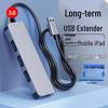 USB-удлинитель 4-портовый хаб с длинным кабелем для ноутбуков и настольных компьютеров