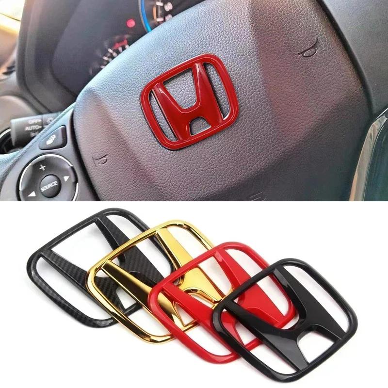 CJPY7 ABS Наклейка-крышка логотипа рулевого колеса автомобиля для Honda Accord Odyssey Jade CRV Fit CRZ City Civic HRV 8-го Pilot Legend Pilot
