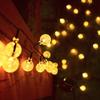 1 комплект из 20/50/100 светодиодных солнечных пузырьковых фонарей, гирлянды, подходят для сада, кемпинга, газона, цветника, обочины дороги, свадебного и праздничного украшения