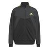 Джерси Adidas Essentials Colorblock WU Slime J150 Топ, Детский KCE61, Карбон/Черный/Солнечный (JM4507),