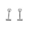 Slide Screw Earrings Without Taking Off Ear Bone Nails for Sleeping Mini Simple New Year
