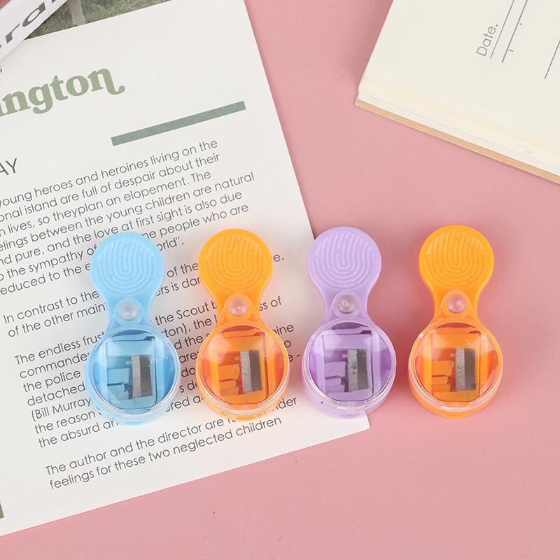 4 шт. точилка для карандашей с указателем, мини-точилка для стержней 2 мм, портативная точилка