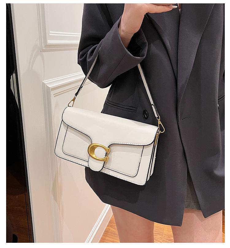 Casual classic Dionysus bag, fashionable shoulder armpit bag, presbyopic color block crossbody bag, women's bag