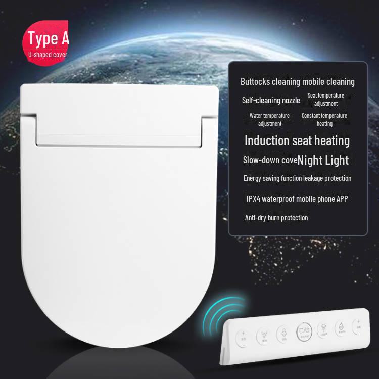 Универсальный умный чехол для сиденья унитаза с подогревом — многофункциональный для использования дома и в гостиницах.