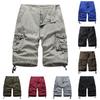 Мужские летние повседневные на открытом воздухе повседневные комбинезоны с карманами в стиле пэчворк Спортивные шорты Брюки