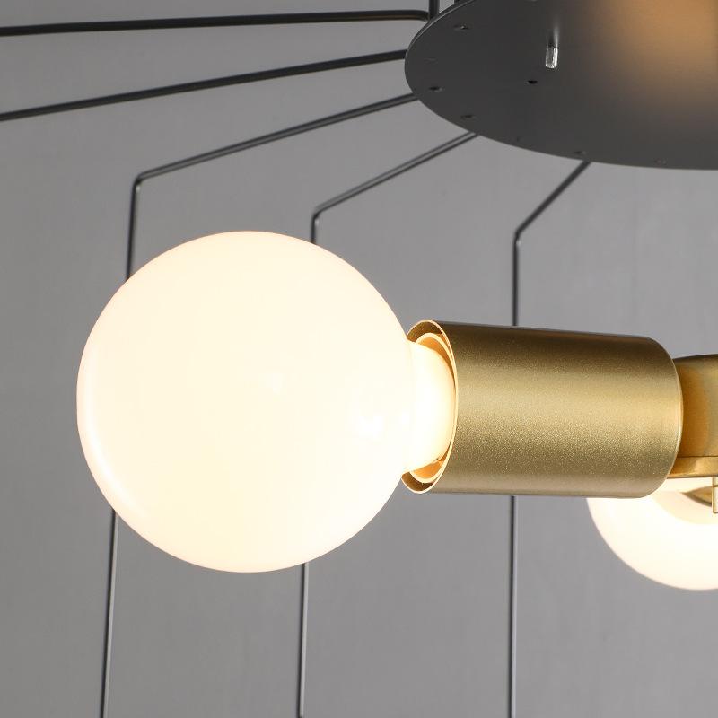 Современные классические подвесные светильники Lustre для спальни, столовой, ресторана, лофта, винтажные металлические длинные подвесные люстры с веревкой