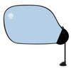 EEUOPQ Car Sun Shade Side Car Shade, Windshield, Suction Cup Type, Sun Protection, Light