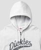 Dickies Белый меланжевый худи на молнии в стиле бейсбола
