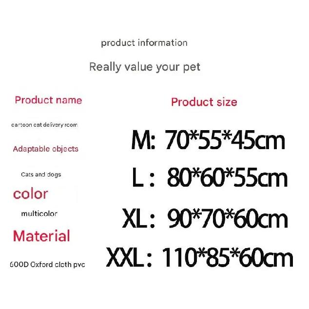Cat delivery room Breathable cat litter dog litter foldable pet delivery room Enclosed cat delivery room Pet tent