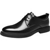 HLA Мужские дышащие кожаные туфли Дерби в стиле Business Casual