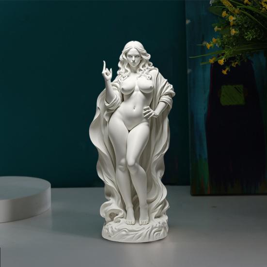 Статуэтка Богини-Ведьмы Ведьминский Орнамент с Характером Легко Разместить