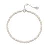 PAIGEFLYNN JEWELRY [Серебро 925 пробы] Браслет из нефрита и пресноводного жемчуга в стиле New Age