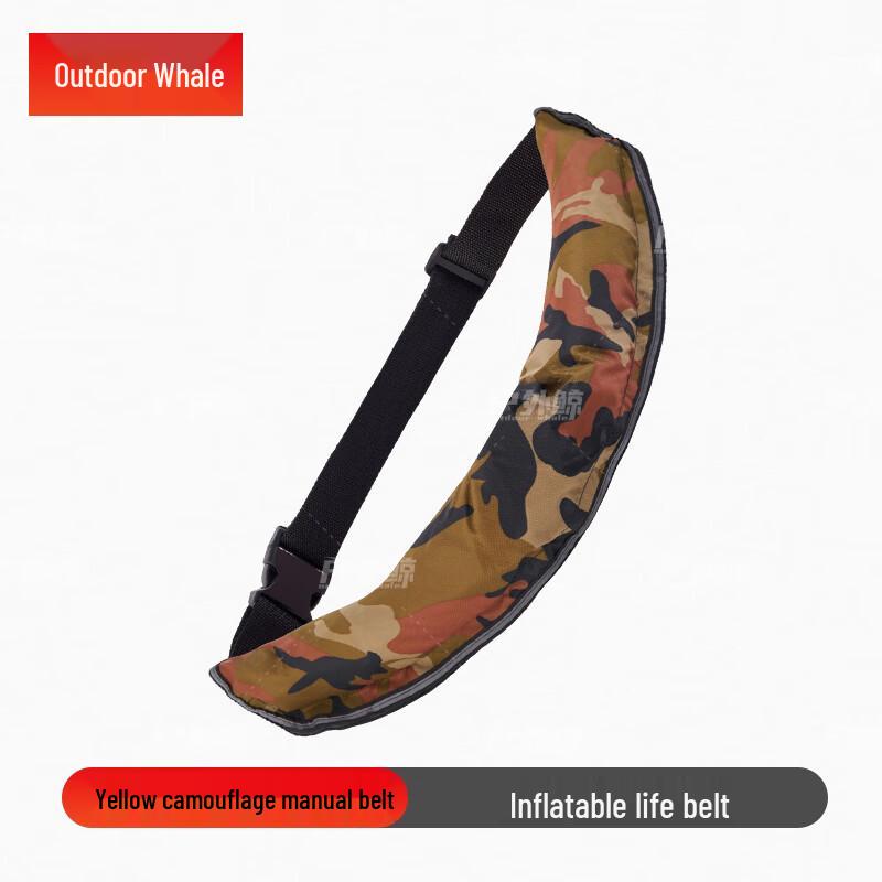 Outdoor Whale Inflatable Life Belt for Adult Water Rescue