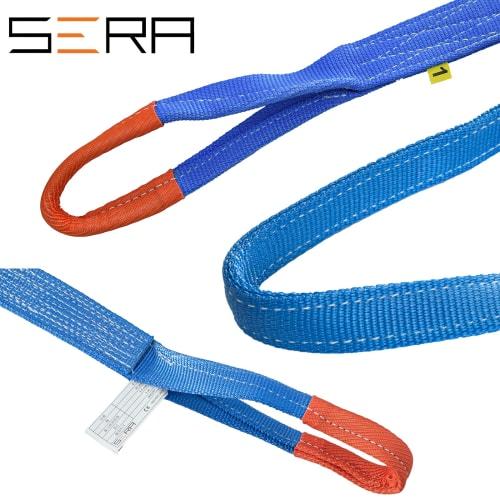 Ремень-строп Seira SERA Ширина 50 мм Рабочая нагрузка 1600 кг Длина 3 м [Комплект из 2 шт.]