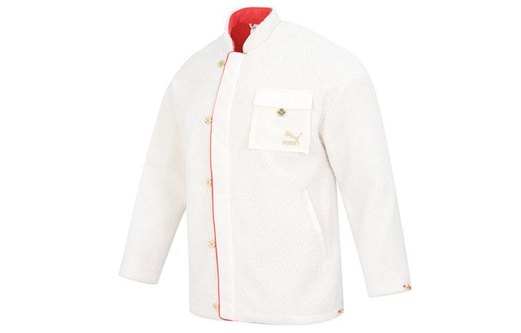Men's PUMA CNY Puffer Jackets Men's White Moderate