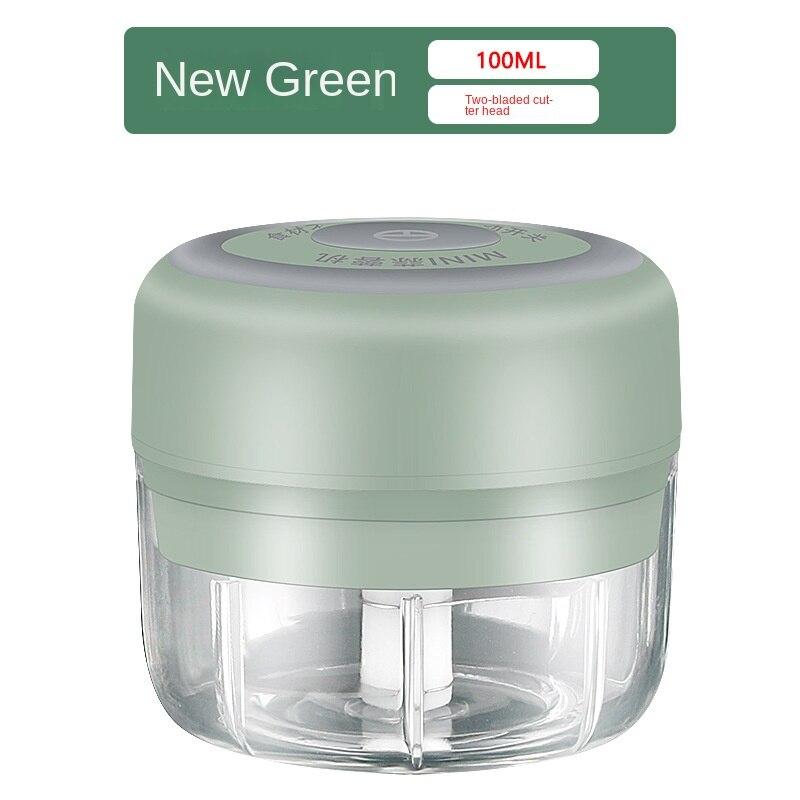 Мини-электрический измельчитель чеснока, кухонный комбайн мини-измельчитель подходит для нарезки овощей/мясорубки/измельчителя чеснока/измельчителя фруктов/измельчителя для салатов