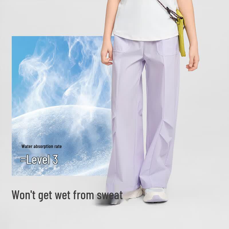 Balabala Girls' Lightweight Quick-Dry Cargo Pants