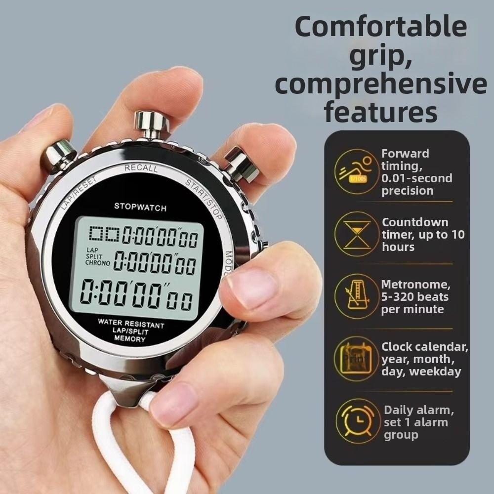 High-definition Large Screen Display LCD Chronograph Digital Timer Athletic Competitions