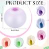 6cm/2.36inch Squishies Stress Balls Rainbow Glutinous Ball Shapeable Vacuum Stress Ball Handmade Squeeze Fidget Toy Party Favors