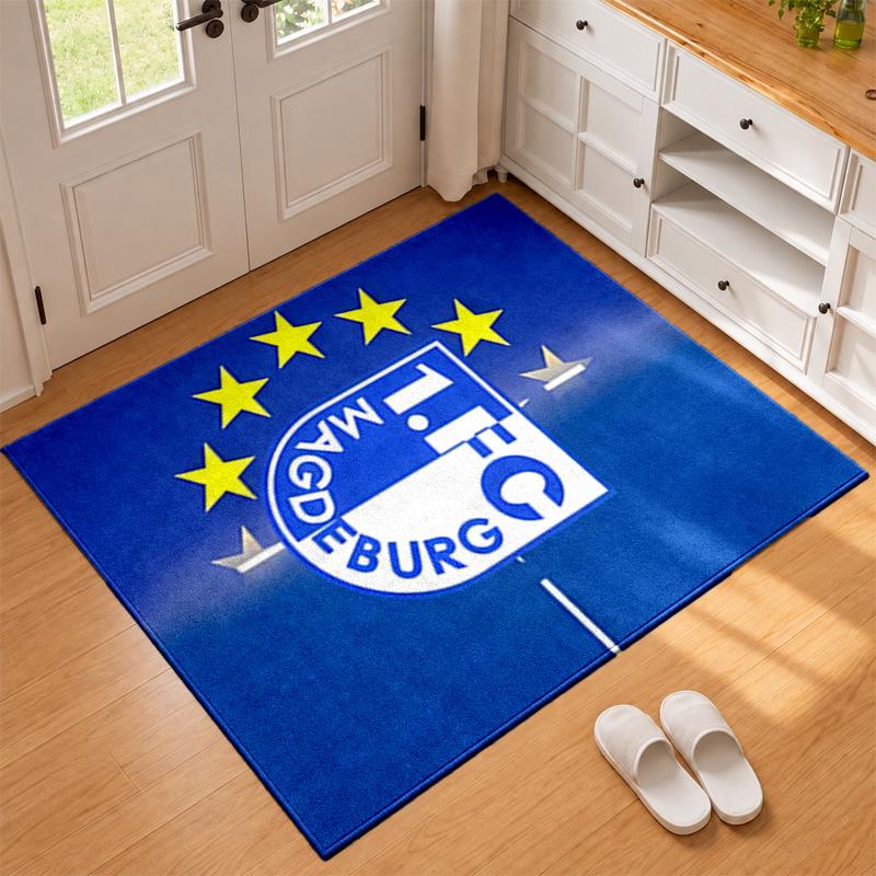 1.FC Magdeburg Carpet Door Mat for Living Room or Bedroom Protective Mat Under Chair Office Decoration Christmas Gift Birthday Present