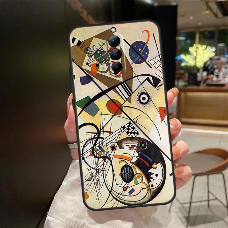 Василий Кандинский Абстрактный Чехол Для Nubia Red Magic 9 Pro Plus Red Magic 8 8S Pro Plus 5G 5S 6R 6 7 7S 6S Pro Чехол