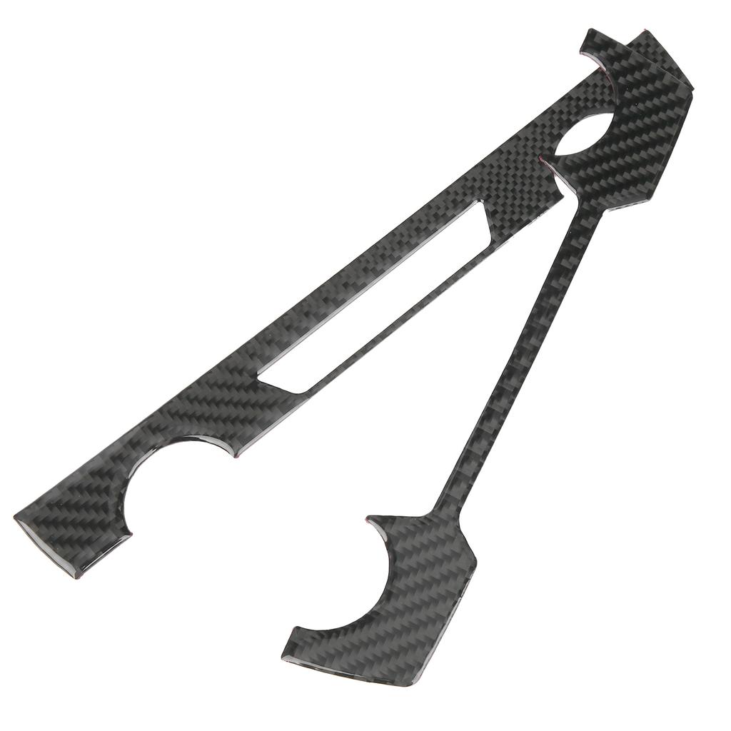 Center Console CD Panel Trim Cover Carbon Fiber Decoration Fit for Honda CRV 20162019