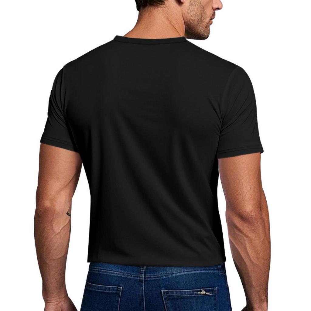 Men's Quick-drying Round Neck Short Sleeve Fitness T-shirt