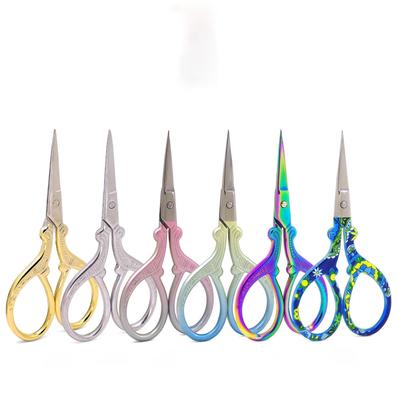 Винтажные ножницы, портновские ножницы, вышивка крестом, европейское ремесло, ретро ножницы для вышивки, швейный инструмент для рукоделия, ножницы для пряжи