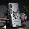 Противоударный бронированный чехол для Xiaomi Redmi 9A 9C с кольцевой подставкой, бампер, силиконовый чехол для телефона из ПК для Xiaomi Redmi 9 9C 9A Note 9 Pro 9S Funda