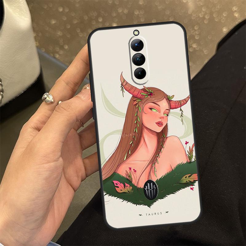 Чехол для телефона Horoscope Girl Scorpion Taurus Virgo для Nubia Red Magic 8 Pro Redmagic 5G 5S 6R 6S 7S 8S Pro Plus 6 7 Pro